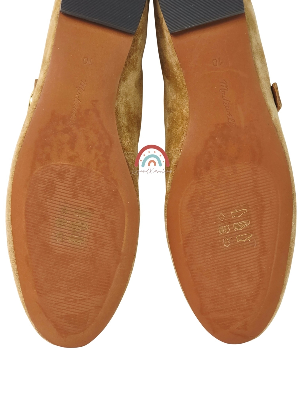 New! Madewell The Remy Mary Jane in Suede Dried Acorn 10 - Picture 11 of 12